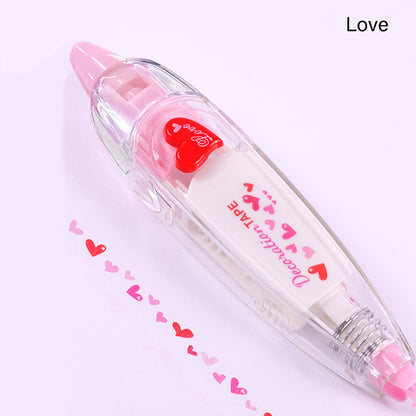 2PCs- Cute Sticker Tape Pen