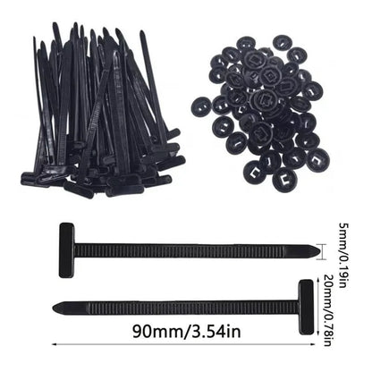 Nylon Cable Tie Buckle