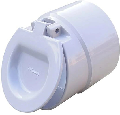 2PCs- PVC Drain Backflow Pipe Cap(4 Inch / 110mm)